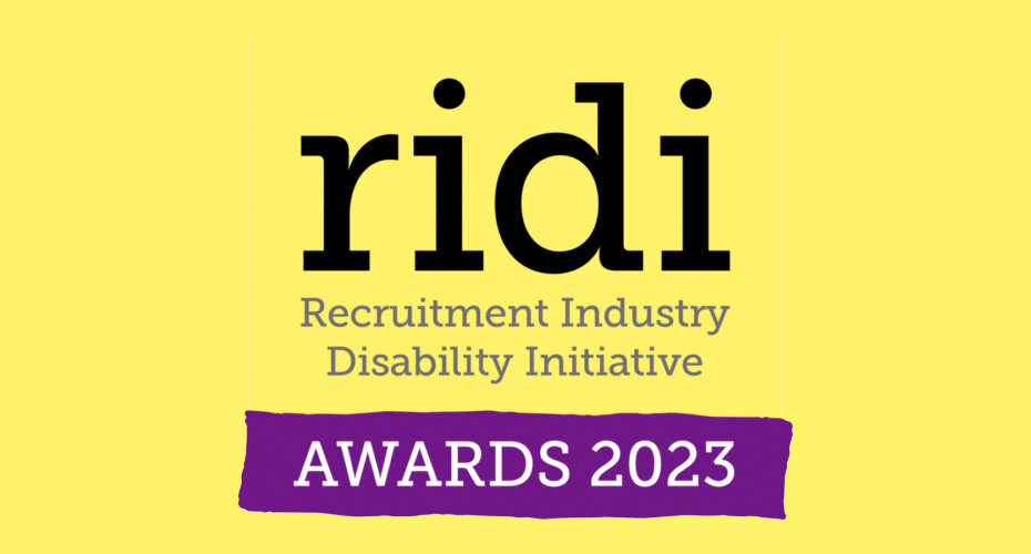 An image of the ridi awards 2023 logo
